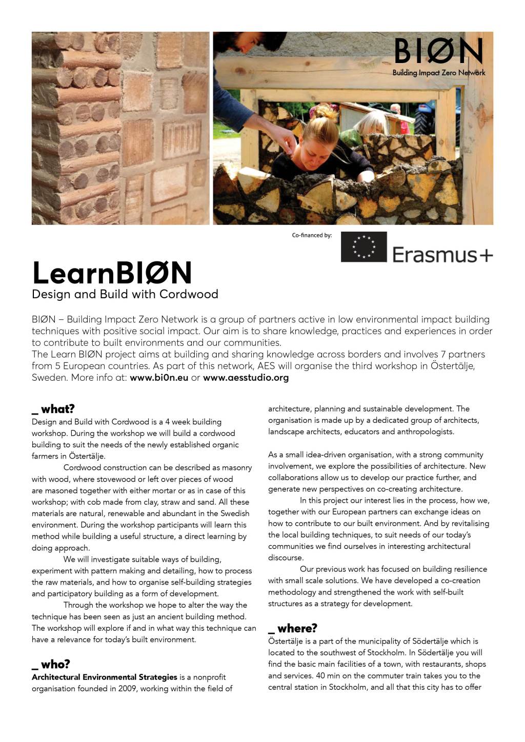 #3. Design and Build with&nbsp;Cordwood